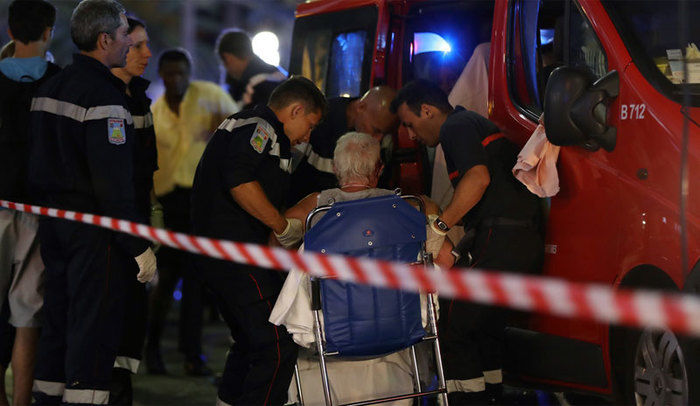 Caminhão atropelou multidão em Nice (Crédito: AFP)