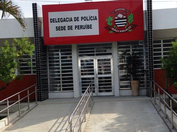 Delegacia sede de Peruíbe, no litoral de São Paulo (Crédito: G1)