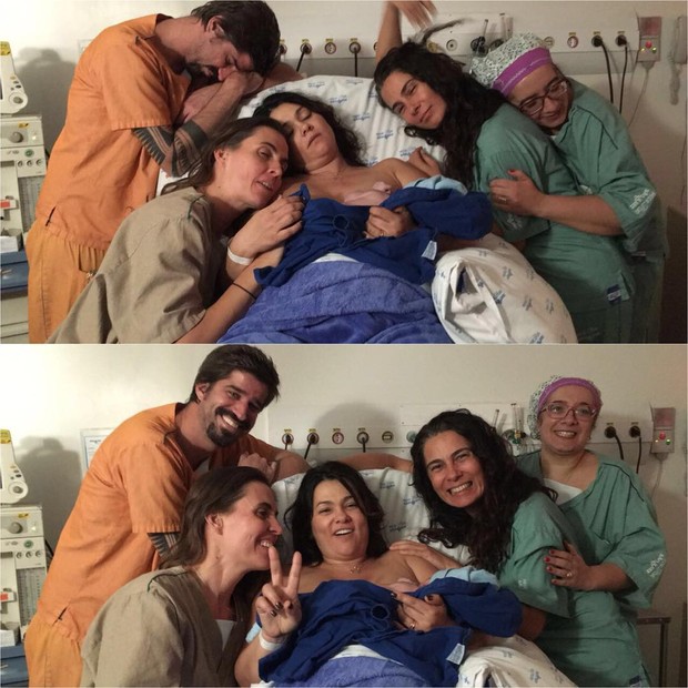 Suzana Alves na maternidade (Crédito: Reprodução/ Instagram)