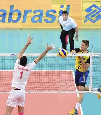Murilo foi cortado da lista para Olimpíadas (Crédito: Divulgação/FIVB)