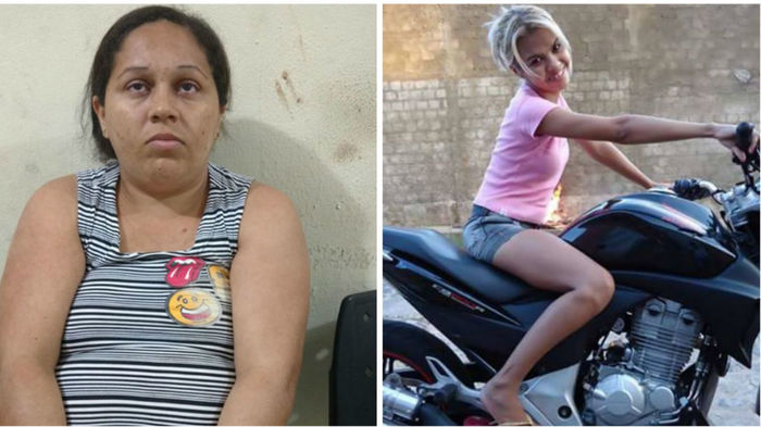 À direita, Karla Solange e à esquerda, Campelo da Silva (Crédito: Reprodução)