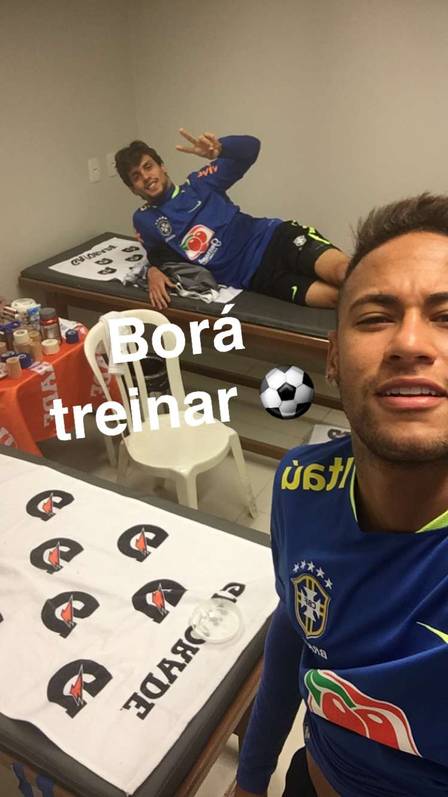 Neymar nas redes sociais (Crédito: Reprodução)