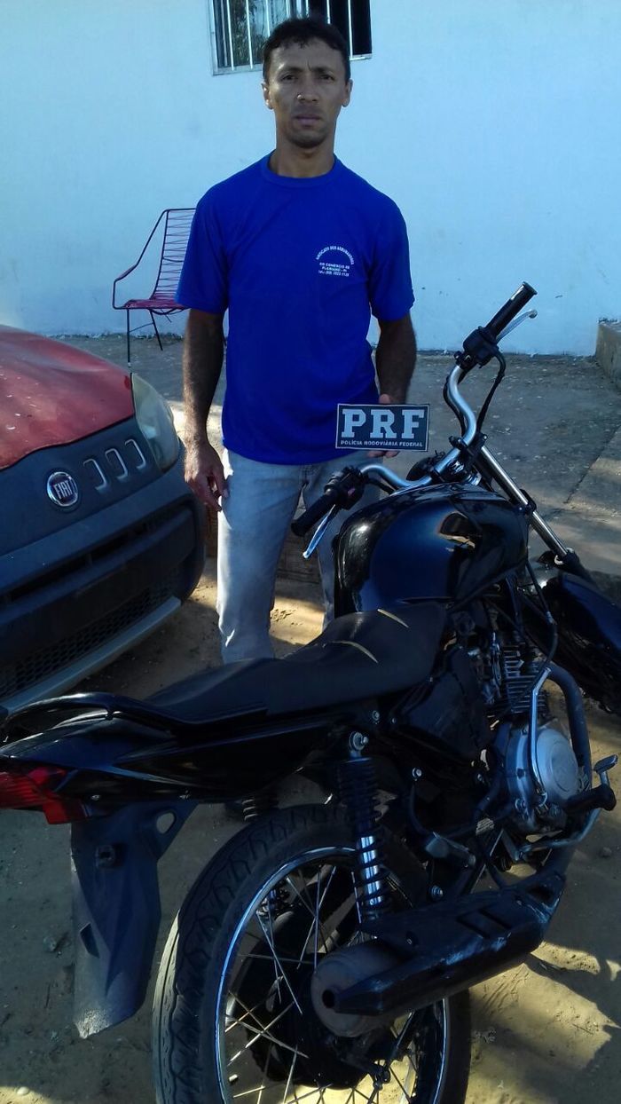 Renilson Silva Nascimento recuperou sua moto