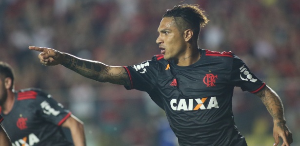 Guerrero marca mais um gol pelo Fla (Crédito: Uol)