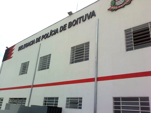 Incêndio que provocou morte ocorreu dentro da delegacia de Boituva (Crédito: Carlos Alberto Soares/ TV TEM)