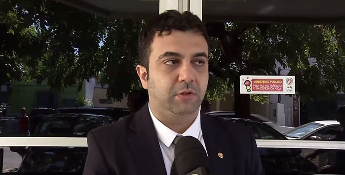 Promotor Plínio Fontes (Crédito: Reprodução)
