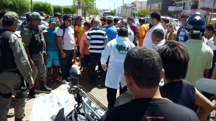 Homicídio em Picos (Crédito: Reprodução)