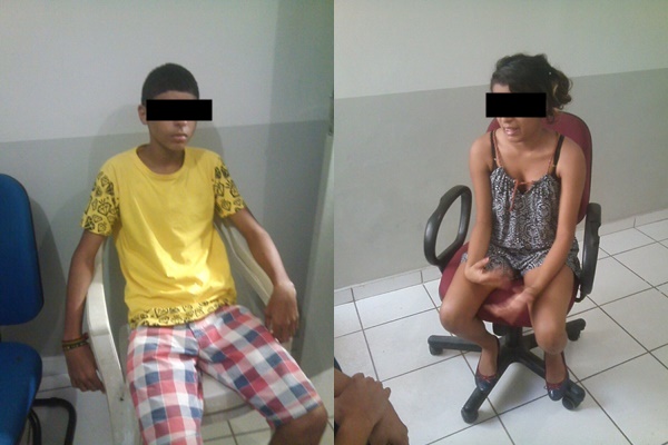 Adolescentes apreendidos (Crédito: Reprodução)