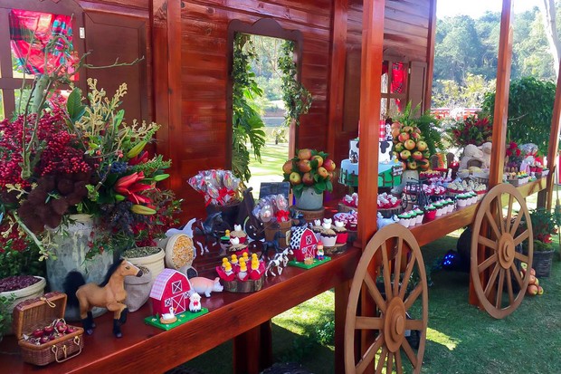 Rafaella Justus comemora aniversário em sítio com a família (Crédito: Reprodução)
