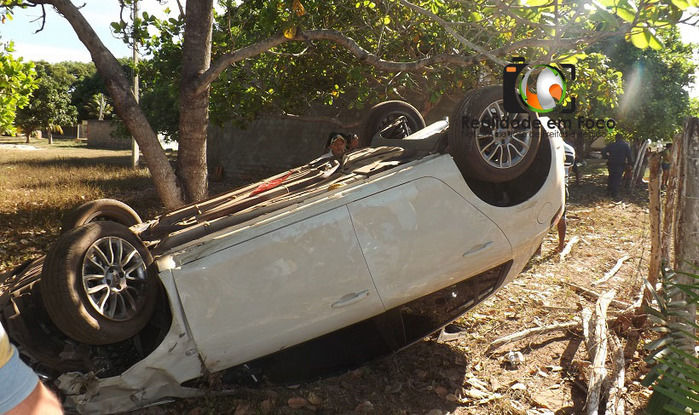 Colisão de carro com moto deixa um morto e dois feridos em JF (Crédito: Reprodução)