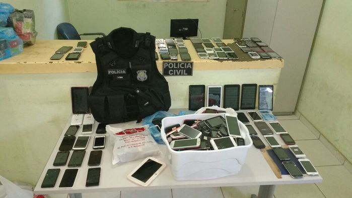 Apreensão da Polícia Civil (Crédito: Reprodução)