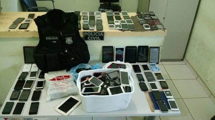 Apreensão da Polícia Civil (Crédito: Reprodução)