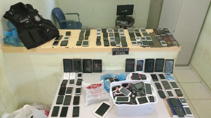 Apreensão da Polícia Civil (Crédito: Reprodução)