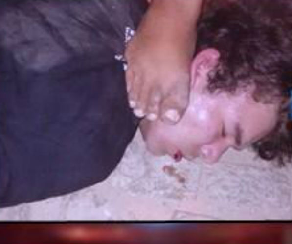 Moradores prenderam assaltante