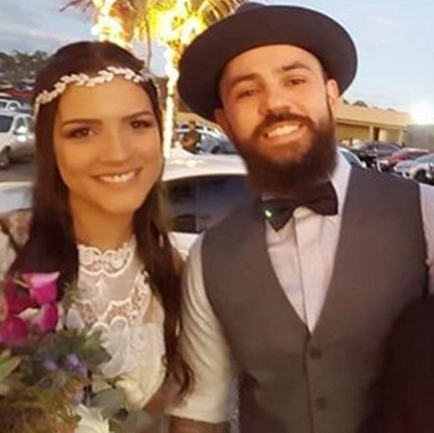 Mateus, da dupla com Jorge, se casa em Goiânia (Crédito: Reprodução)
