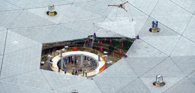 Chineses constroem maior radiotelescópio do mundo