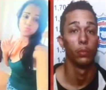 Homem que matou namorada na frente da filha é preso em MT (Crédito: Reprodução)