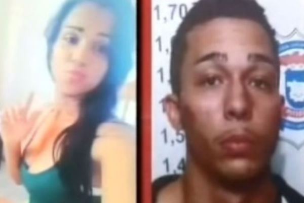 Homem que matou namorada na frente da filha é preso em MT