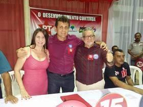 PT oficializou Tonho Veríssimo a reeleição e Zé Valdo a vice.