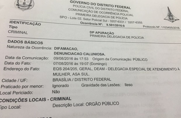 Partido Registra B.O. Contra Jovem Que Acusa Feliciano De Assédio - Polícia