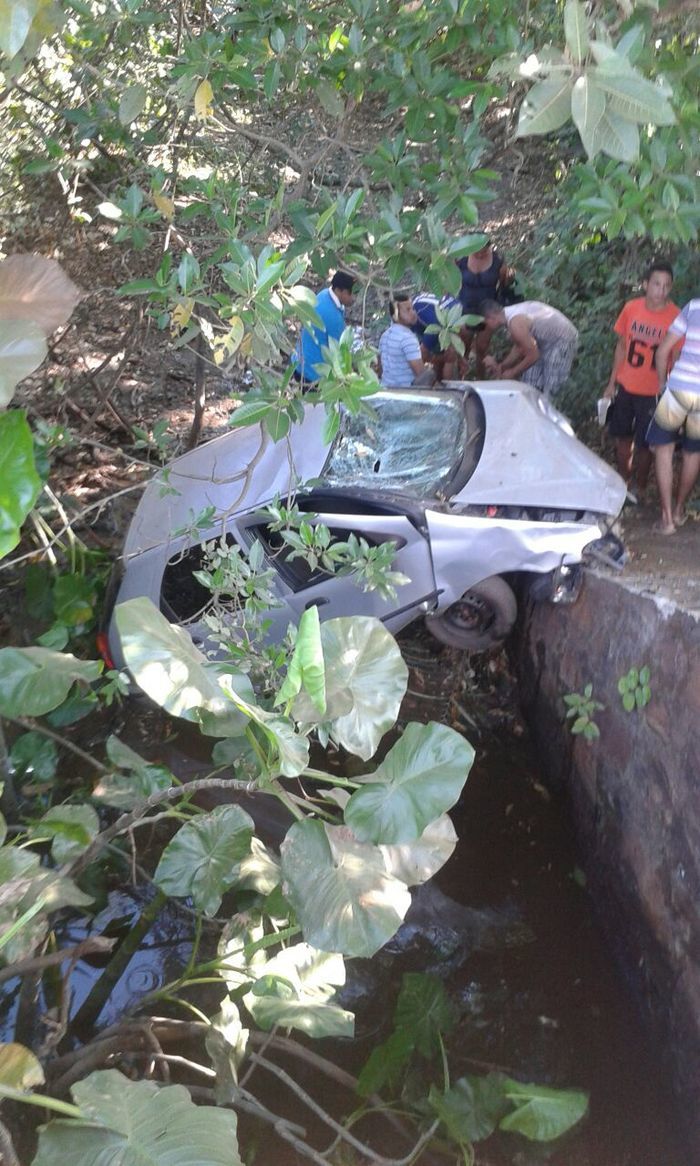 Carro do acusasdo de atropelamento