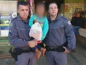 Em situação precária criança abandonada pede para voltar a abrigo