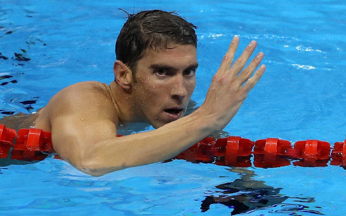O fenômeno Michael Phelps (Crédito: Getty Images)