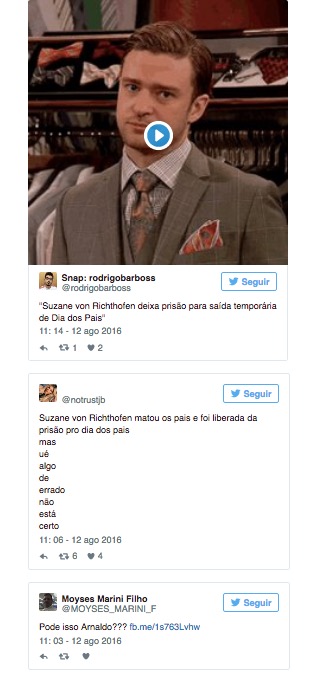 Suzane Von Richthofen deixa prisão para comemorar Dia dos Pais (Crédito: Reprodução)