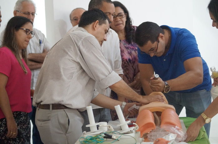 Aula de reanimação cardiovascular
