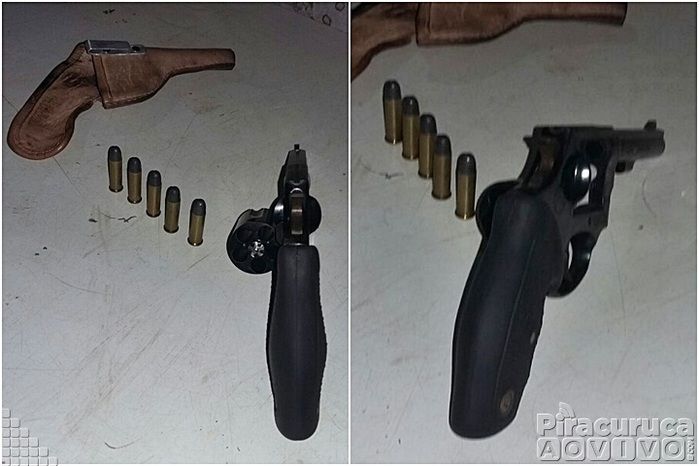 Polícia prende homem com arma de fogo em Piracuruca (Crédito: Reprodução)