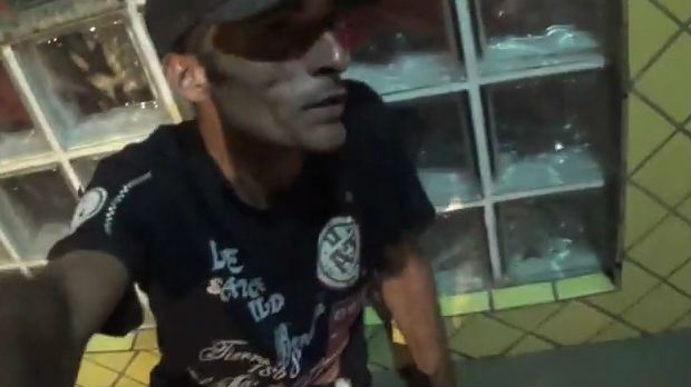 Morador de rua não foi identificado (Crédito: Rede Meio Norte)