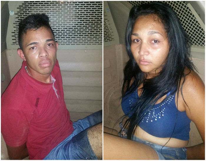 Força Tática prende casal com arma de fogo e moto roubada (Crédito: Reprodução)