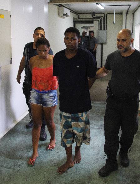 Casal preso (Crédito: Reprodução)