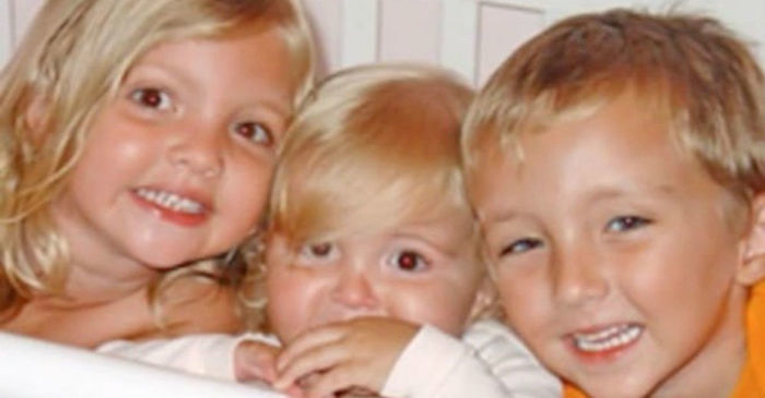 Acidente matou três irmãos, Kyle, Emma, e Katie