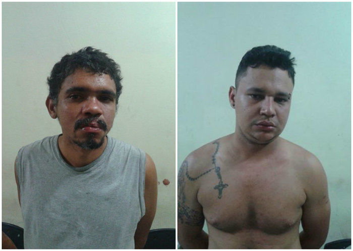 Dois homens são presos por porte ilegal de arma de fogo (Crédito: Reprodução)