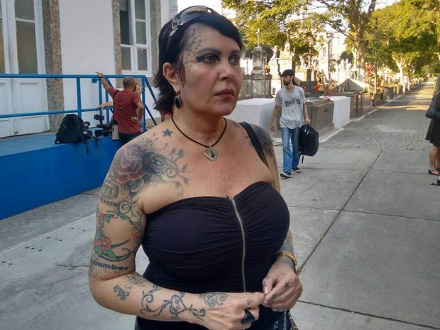 Enterro de Elke Maravilha (Crédito: G1)