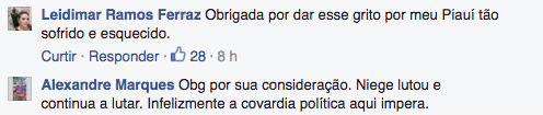 Post Camila Pitanga (Crédito: Reprodução)