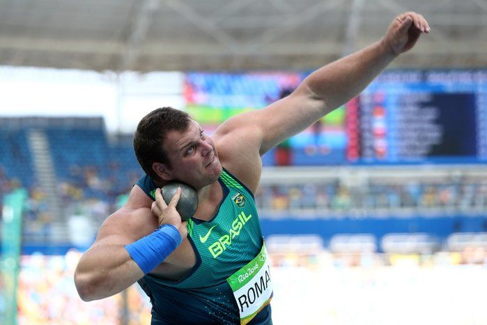 Darlan Romani se classificou em 3° (Crédito: Rio-2016)