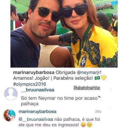 Marina Ruy Barbosa e o namorado (Crédito: Reprodução )