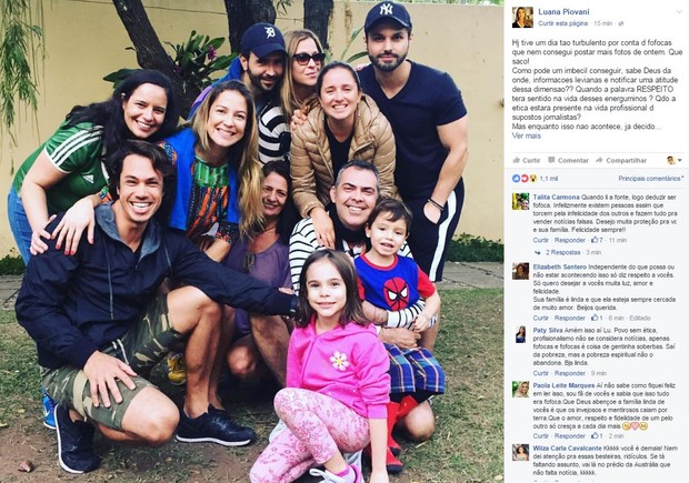 Posto de Luana Piovani (Crédito: Reprodução/ Instagram)