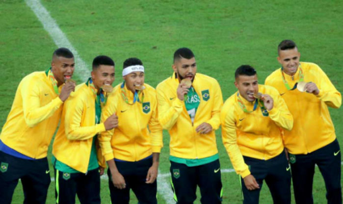 Brasil vence Alemanha e conquista ouro (Crédito: Reprodução)