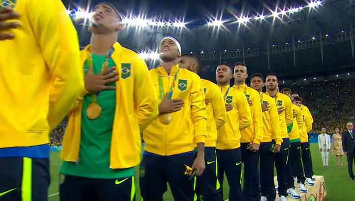 Brasil vence Alemanha e conquista ouro (Crédito: Reprodução)