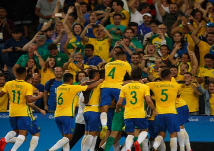 Brasil vence Alemanha e conquista ouro (Crédito: Reprodução)