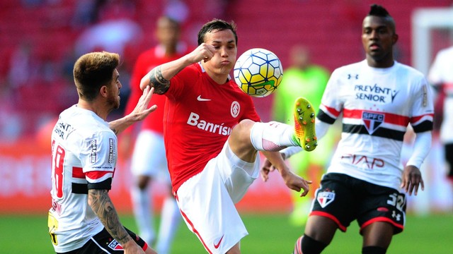Inter sai atrás, mas luta e arranca empate do São Paulo (Crédito: Reprodução)
