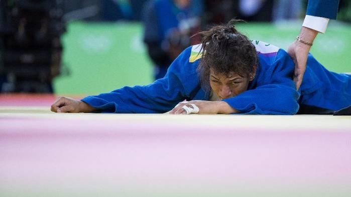 Sarah Menezes era uma das apostas para medalha (Crédito: Reprodução)