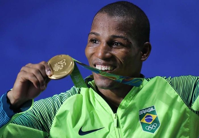 Róbson Conceição, ouro no boxe