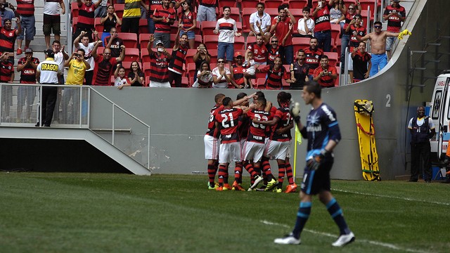 Flamengo e Grêmio (Crédito: Reprodução)