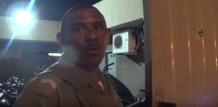 Polícia realizou prisão de acusado (Crédito: Reprodução)