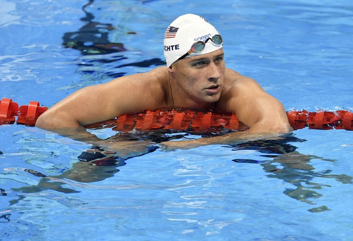 Ryan Lochte levou uma medalha de ouro na bagagem (Crédito: AP)