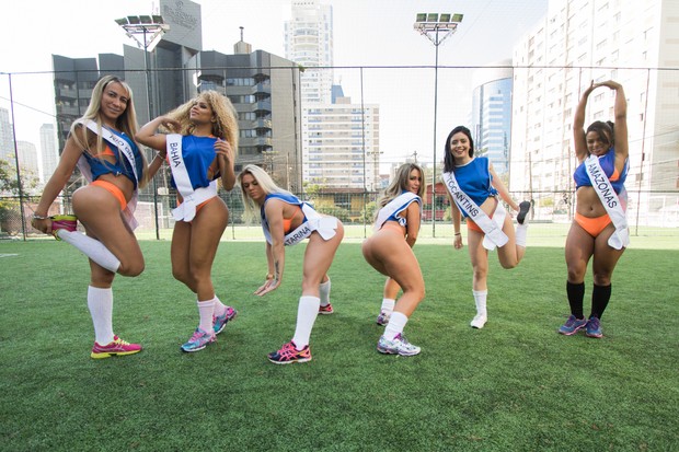 Candidatas ao Miss Bumbum (Crédito: Ego)